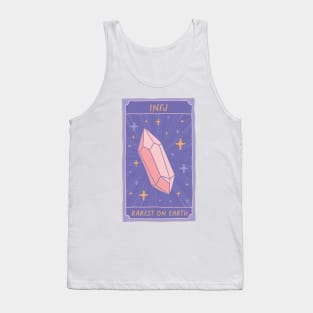 INFJ - Rarest On Earth Tarot Card Tank Top